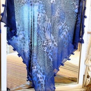 Ecoté Urban Outfitters Embellished Square Scarf